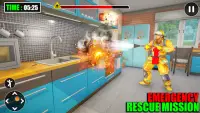 HQ Firefighter Fire Truck Game Screen Shot 5