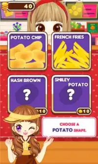 Judy's Potato chip Maker -Cook Screen Shot 2