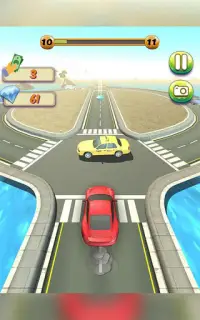 حركة المرور الطرق يركض هلع متسابق ألعاب Screen Shot 9