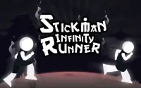Stickman Infinity Runner Screen Shot 0