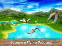 Jurassic Pterodactyl Simulator - uçan bir dino ol! Screen Shot 8