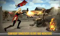 Superwomen: Flying Heroes Screen Shot 0