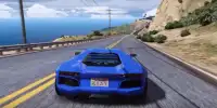 Supercar Aventador Driving 3D Screen Shot 1