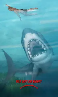 Angry Shark Rush Screen Shot 1