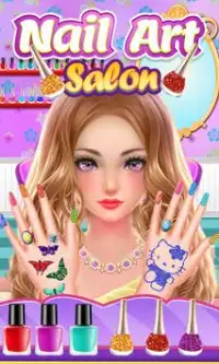 Nail Salon Fashion Fever game Screen Shot 0