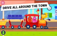 Thị trấn quái vật - Trò chơi xe lửa cho bé Screen Shot 9