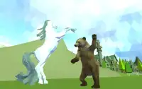 Unicorn Family Simulator: Simple 3D LowPoly Style Screen Shot 2