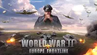 제 2 차 세계 대전 : 전쟁 전략 게임 Screen Shot 0