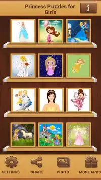 Princesse Puzzle pour Fille Screen Shot 4