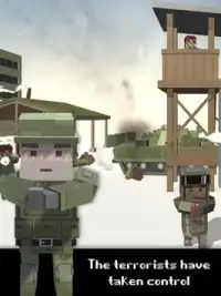 الغروب عملية - لعبة 3D عسكرية للجيش كلاسيكي Screen Shot 1