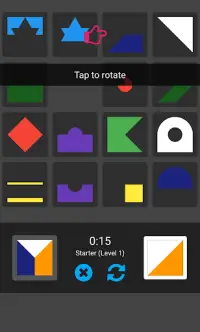 Colorful Shapes Puzzle Screen Shot 2