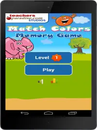 Match Colors! Kids Memory Game Screen Shot 10