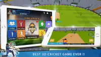 CricAstics 3D Multiplayer Cricket Game Screen Shot 2