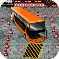 parking bus: simulateur bus parking tout-terrain