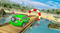 น้ำ ผู้เล่นกระดานโต้คลื่น รถ การแข่งรถ ลอย เกม Screen Shot 2
