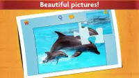Puzzle Game with Baby Animals Screen Shot 4