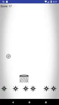 Angry Basketball - Tablet Version Screen Shot 1