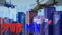 Spider Hero Rope Man - Super-héros VS Gangster Screen Shot 0