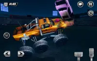 6x6 Monster Truck Yıkım Derbi: Dublör Araba Yarışı Screen Shot 3