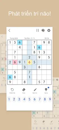 Sudoku - Câu đố logic Screen Shot 1