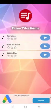 Doja Cat Kiss Me More Piano Tiles Game Screen Shot 0