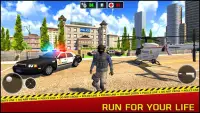 पुलिस क्राइम सिम्युलेटर,एंटी क्राइम गैंगस्टर गेम्स Screen Shot 0
