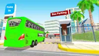 parking bus: simulateur bus parking tout-terrain Screen Shot 3