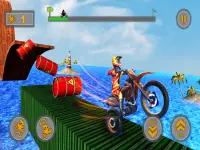 बाइक स्टंट ट्रायल मास्टर: मोटो रेसिंग गेम्स Screen Shot 12