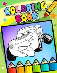 How To Color Lightning McQueen (coloring pages) Screen Shot 0
