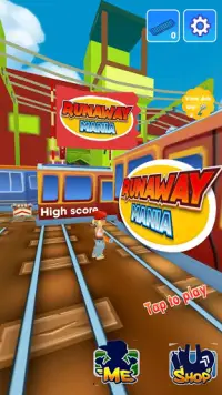 Runaway Mania 3D Screen Shot 0