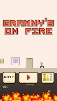 Granny's On Fire Screen Shot 0