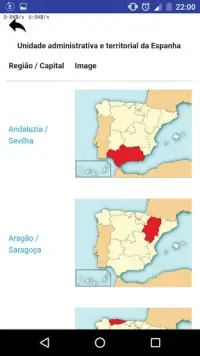 Províncias da Espanha - teste, bandeiras, mapas Screen Shot 4