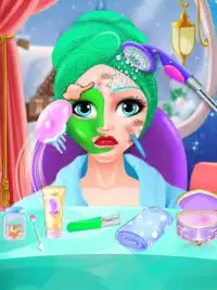 Ice Princess Makeover Salon Fashion Makeup Screen Shot 0
