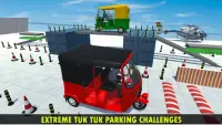 Modern Tuktuk Taxi Parking Simulator Screen Shot 0