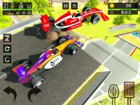 Formula Car Crash Game 2021 : Beam Car Jump Arena Screen Shot 14
