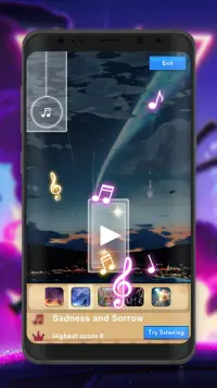 Piano Tiles  Anime: Your Name Screen Shot 3