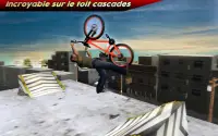 Cycliste sur le toit Stunt Man Screen Shot 12