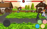 Cartoon Ninja Fight Screen Shot 1