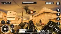 gun shooting Commando battleground war 2018 Screen Shot 0