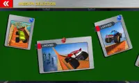 Monster Mega Truck Jump 3D Rac Screen Shot 2