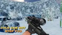 Sniper Commando Snow Mission Screen Shot 2