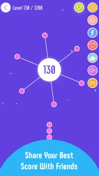 AA Glow Arrow Dots - Free New Games of the Month Screen Shot 3