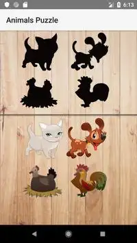 Free Animal Puzzle Game For Kids Screen Shot 3