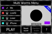 Multi Worms FREE Screen Shot 1