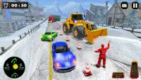 Snow Road Crane Simulator 3D Screen Shot 2