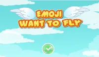 Emoji Want to Fly Screen Shot 1