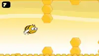 Buzzy Bee a flappy game Screen Shot 5