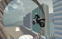 Polisi 3D sepeda mengemudi Screen Shot 18