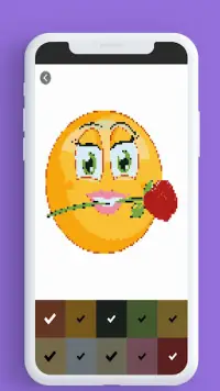 Emoji couleur par numéro, jeu  Screen Shot 5