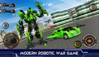 Real Robot Shooting Car Simulator: Robot Games 3D Screen Shot 10